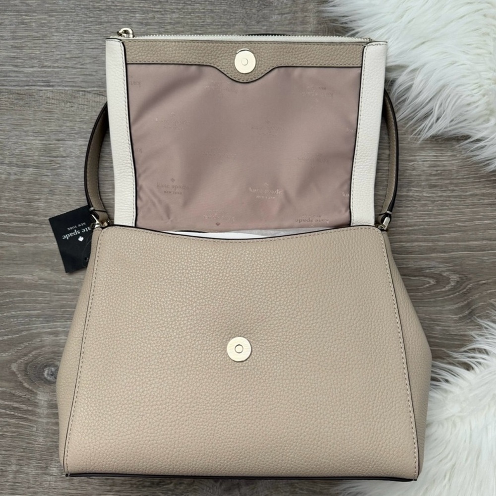 ♠️ KATE SPADE Colorblock Shoulder Bag Purse - Picture 3 of 9